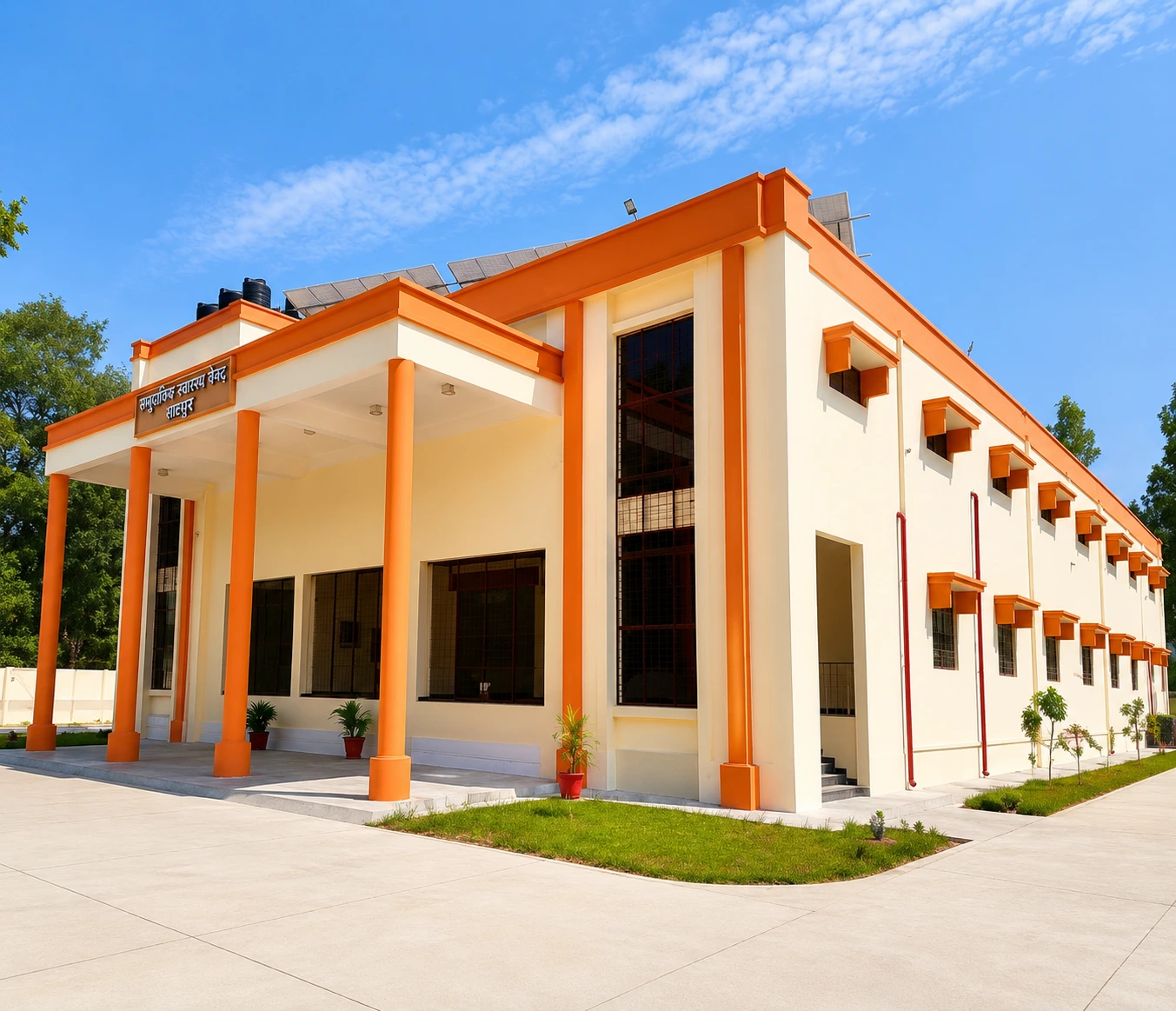 Construction of Drug Warehouse in Rampur District