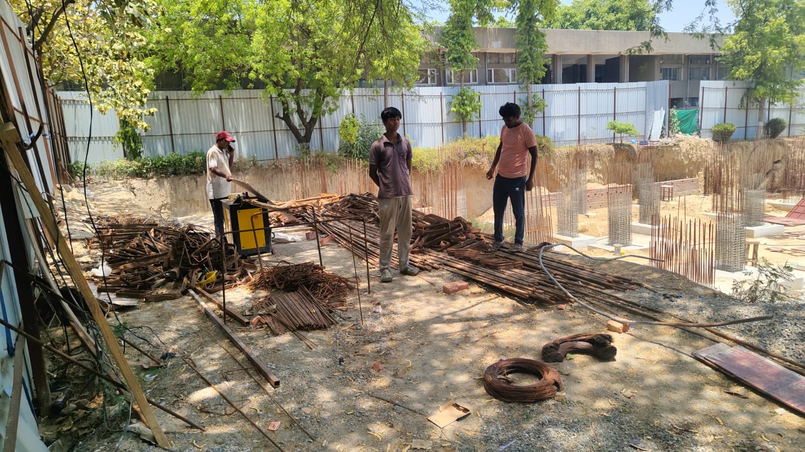 Moti Lal Nehru College – Site Works